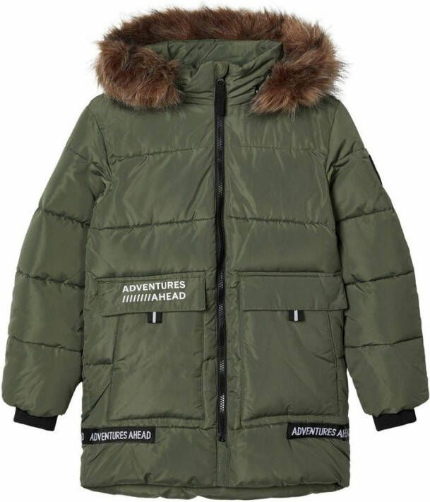 name it Gewatteerde jas lange