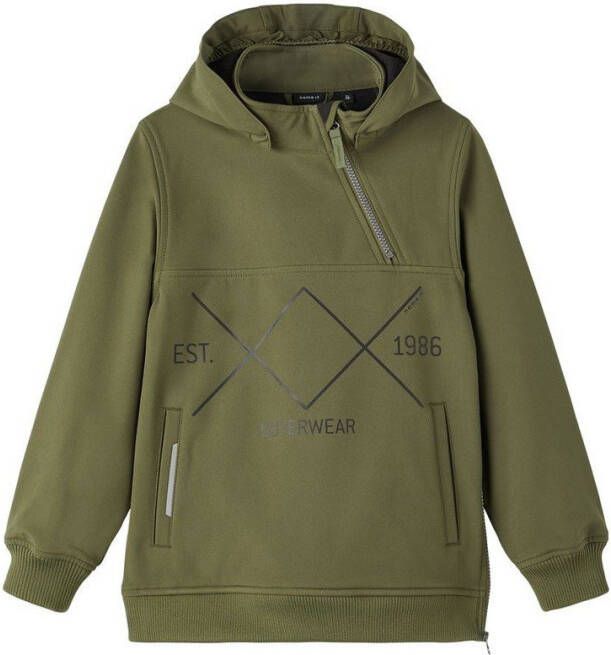 name it Softshell jas popover