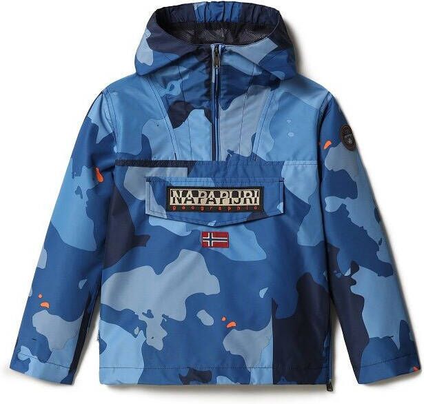 Napapijri ! Jongens Zomerjas Maat 164 All Over Print Polyester