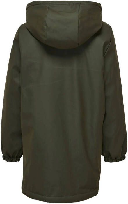 KIDS ONLY meisjes teddy gevoerde regen/winterjas