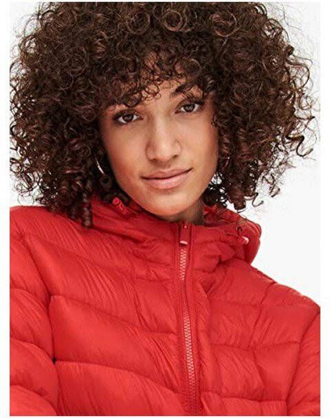 Only Lange jas doorgestikte oversized