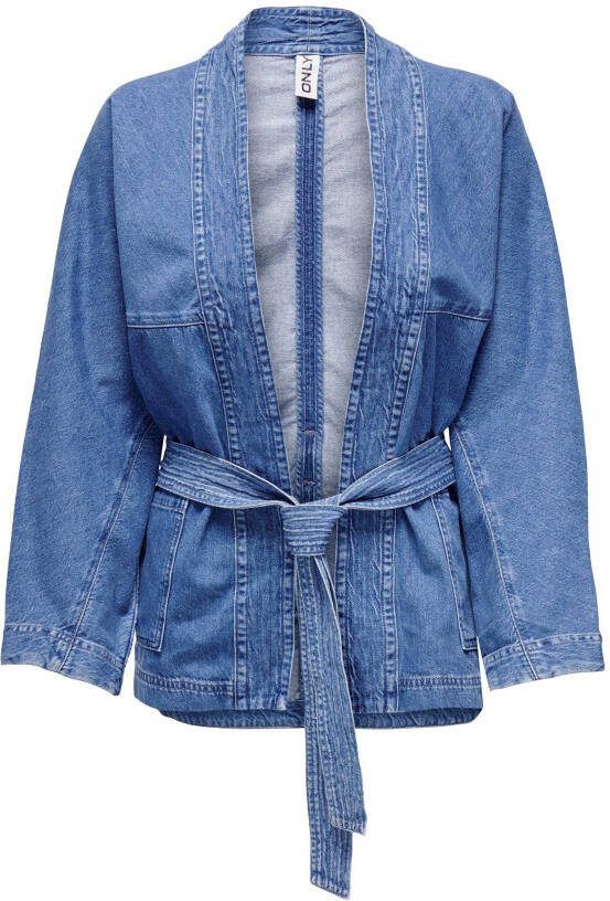 Only Onlkimono ls belted dnm jacket cro