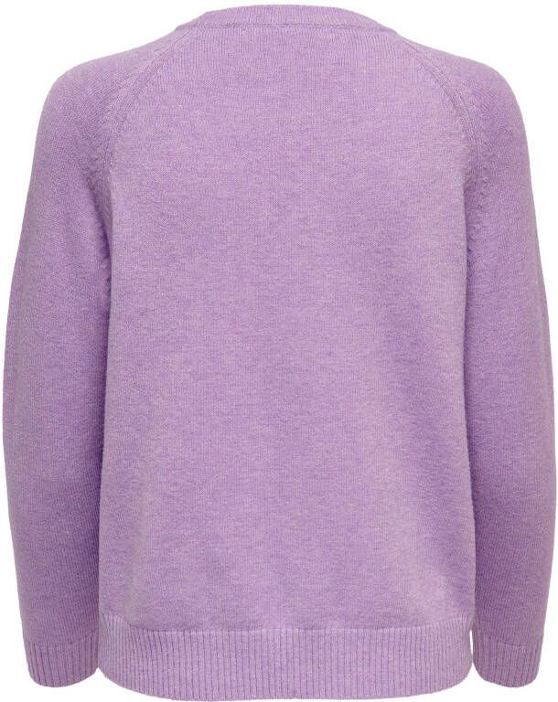 Only Gebreide trui ONLLESLY KINGS L/S PULLOVER KNT NOOS