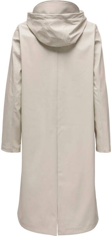 Only Onlrene hood long raincoat cc otw