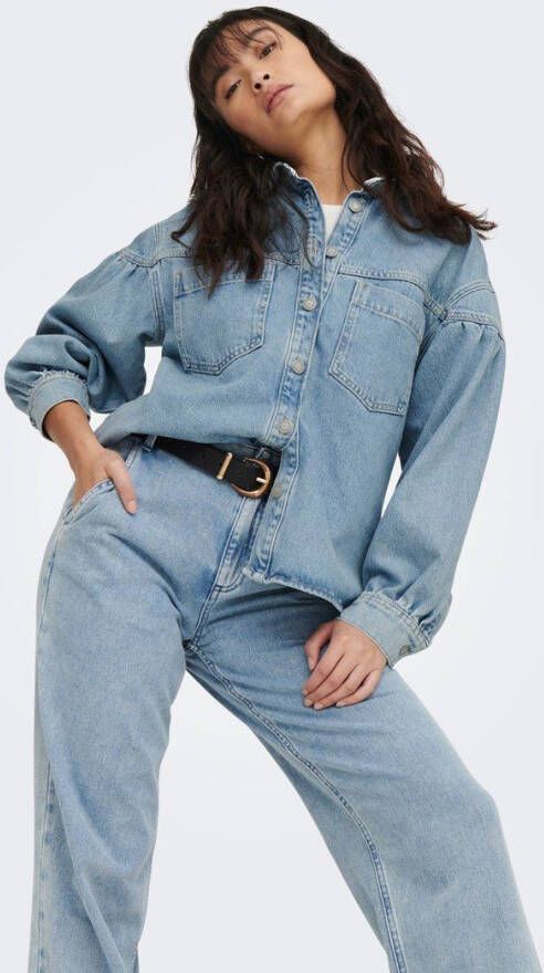 Only Spijkerjas hoge hals