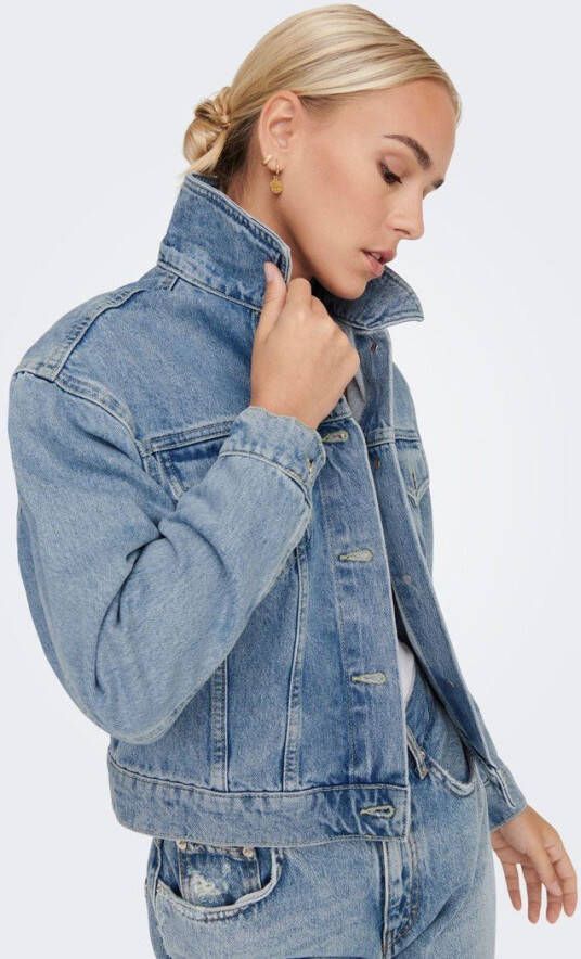 Only Spijkerjas neoaugusta statement print