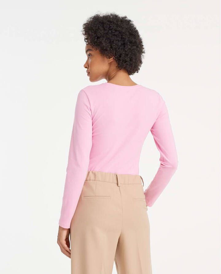 OPUS Shirt met lange mouwen Smilla in clean basic model