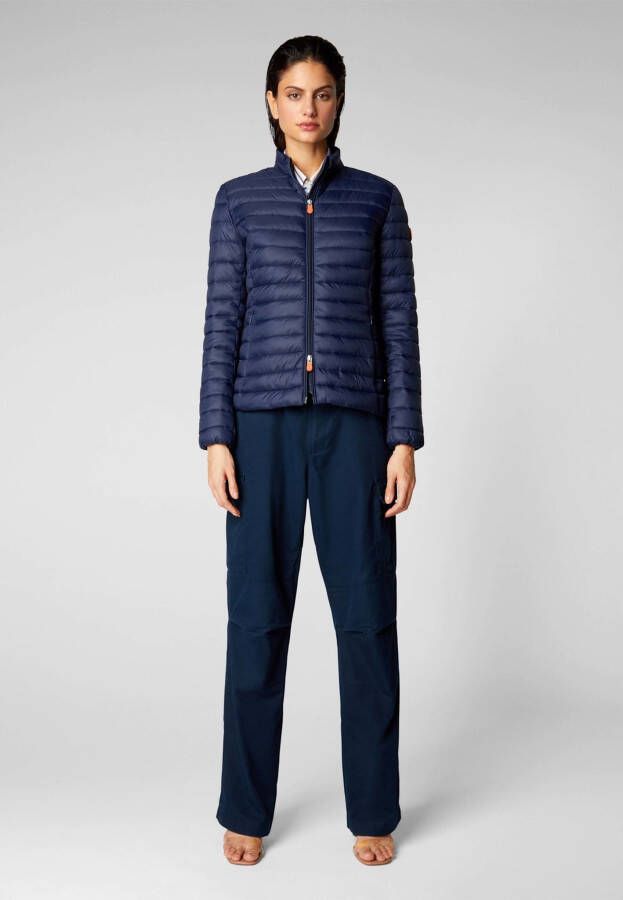 Save The Duck Aura gewatteerde jas donkerblauw 90000 , Blauw, Dames