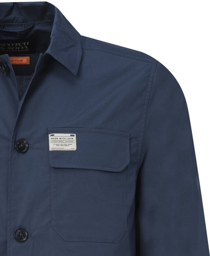 Scotch & Soda Zomerjassen Blauw Heren
