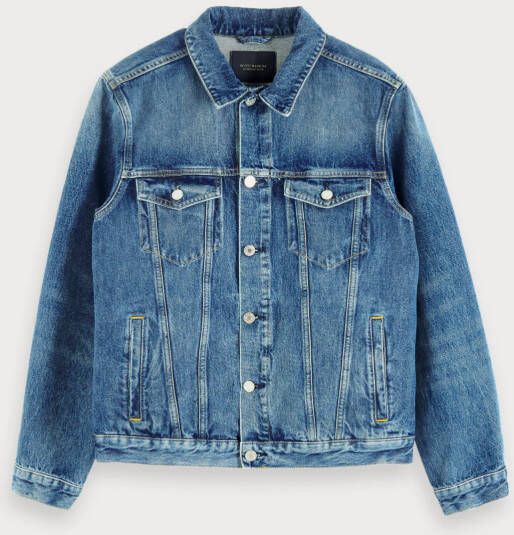 Scotch & Soda Spijkerjas denim truckerjack cure(154120 3343 )