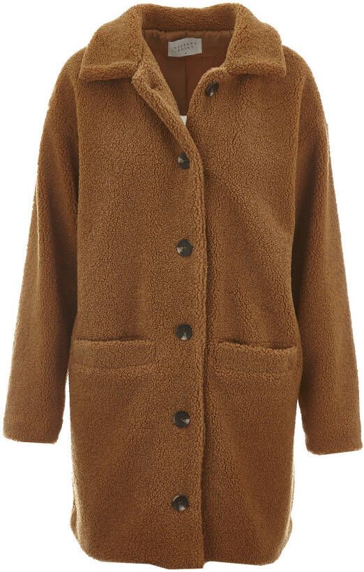 SisterS Point teddy winterjas DOFI NEW.JA camel