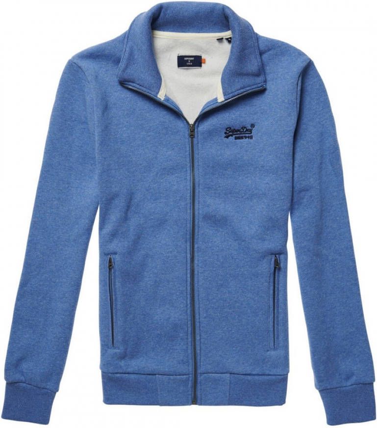 Superdry Heren vest blauw melange