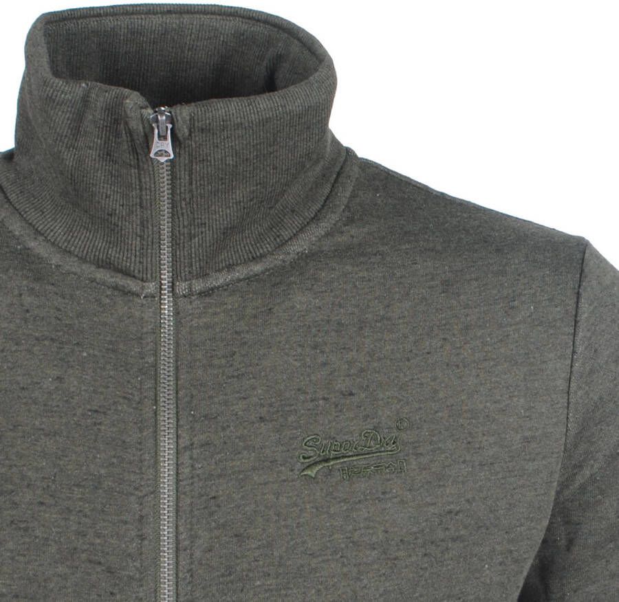 Superdry heren vest orange label trainingstop army