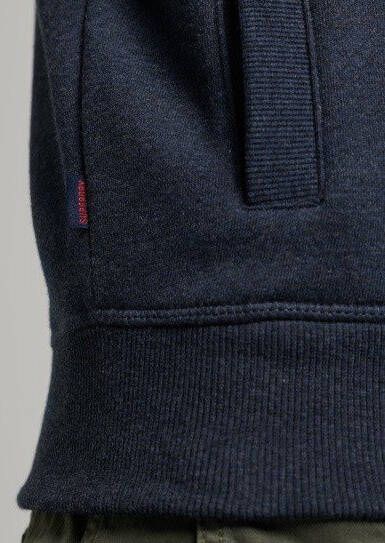 Superdry Vintage logo emb zip track vintage navy marl(m2012929a ze2 )