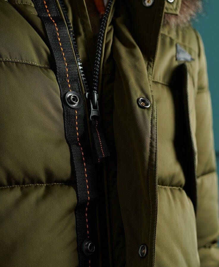 Superdry Winterjas chinook parka khaki(m5010346a 03o )