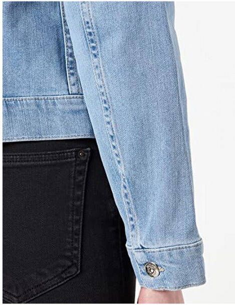 Tommy Hilfiger Jeansjack DNM SLIM JACKET IZZ met logo flag & merknopen