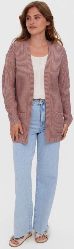 Vero Moda Gebreid vest lang