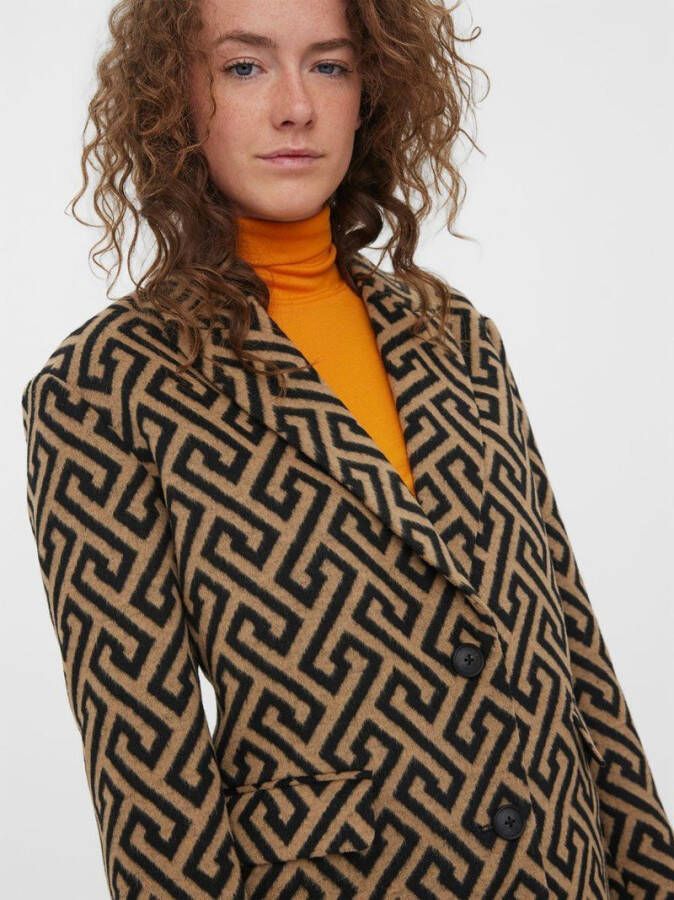 Vero Moda Jas revers wollen