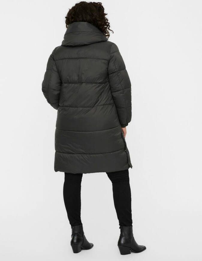 Vero Moda Lange jas gewatteerd