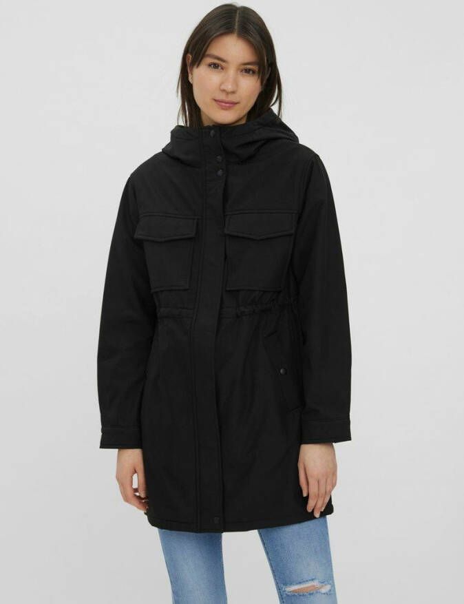 Vero Moda Korte jas VMSHILASOFIE COAT Softshell