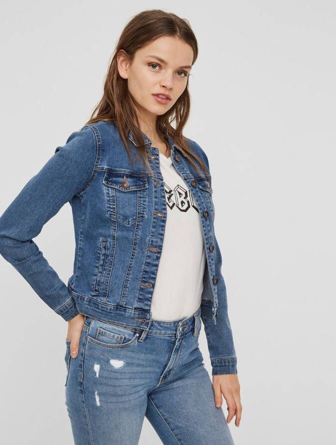 VERO MODA spijkerjasje VMHOT medium blue denim
