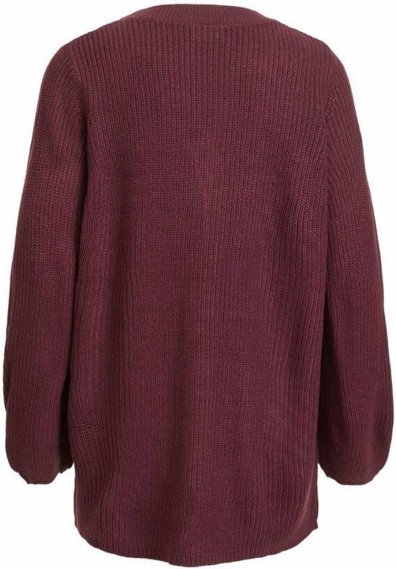 Vila Gebreid vest lang en open