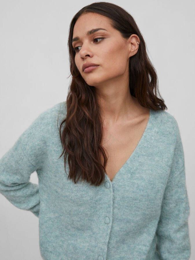 Vila Gebreid vest oversized