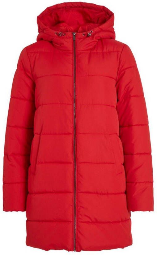 Vila Lange jas capuchon gewatteerd