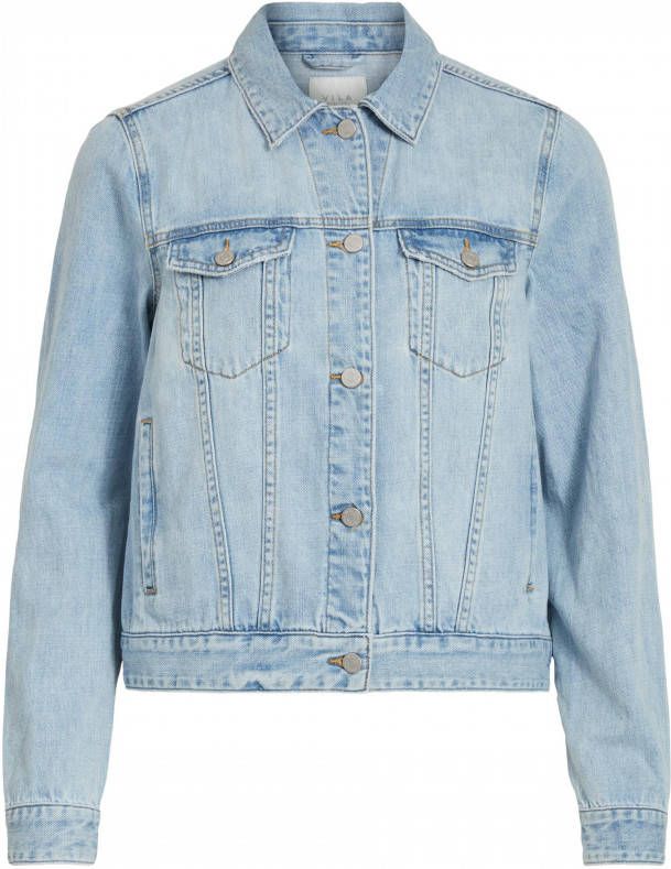 VILA spijkerjasje VIROSABELL light denim