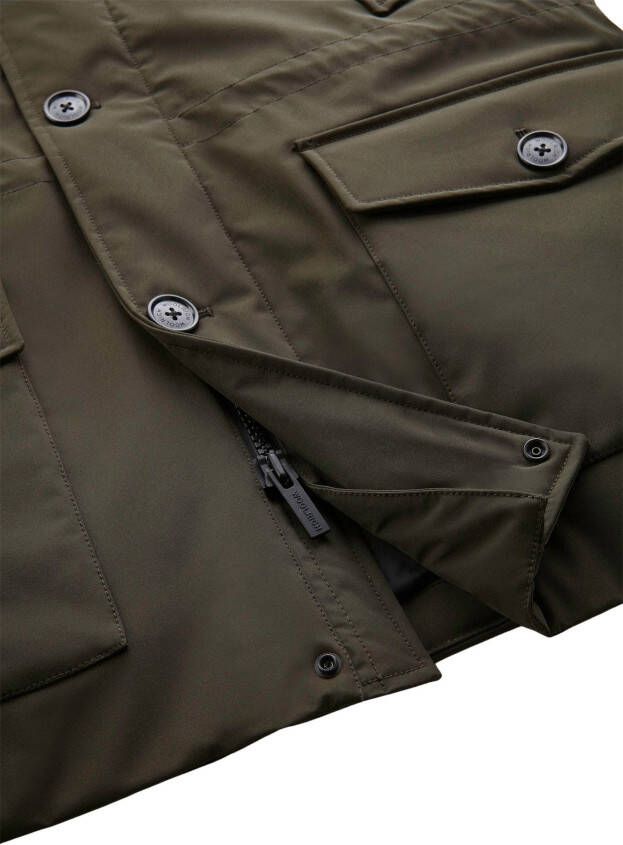 Woolrich Tech Artic gewatteerde parka met donsvulling en klepzakken