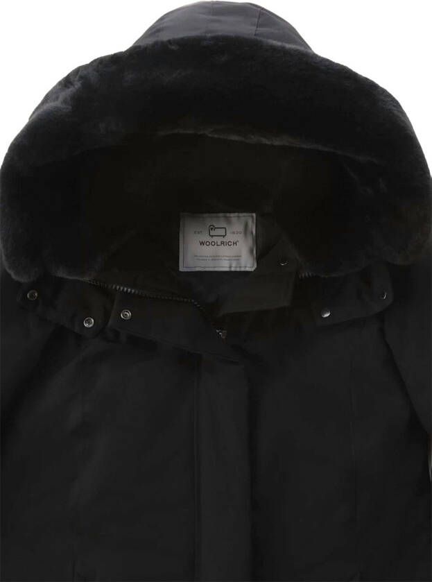 Woolrich Bow Bridge gewatteerde parka met afneembare capuchon van imitatiebont