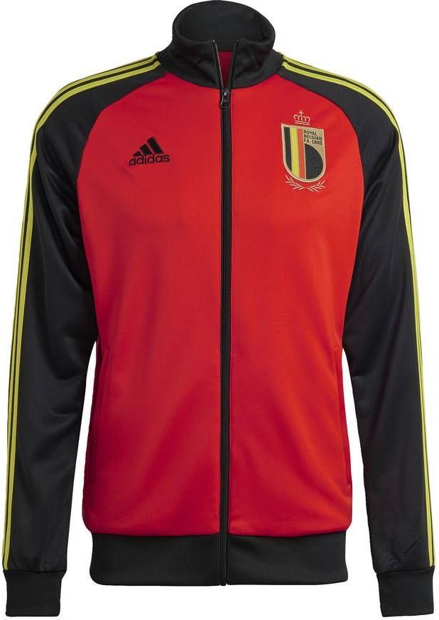 adidas België DNA Trainingsjack 2022 2024 Rood Zwart