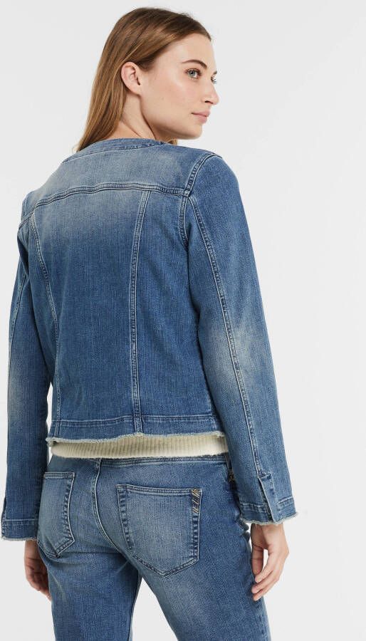 MOS MOSH Raley spijkerjas met steekzakken en stretch