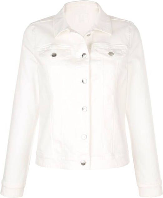 MONA Spijkerjasje met karakteristieke naden Ecru