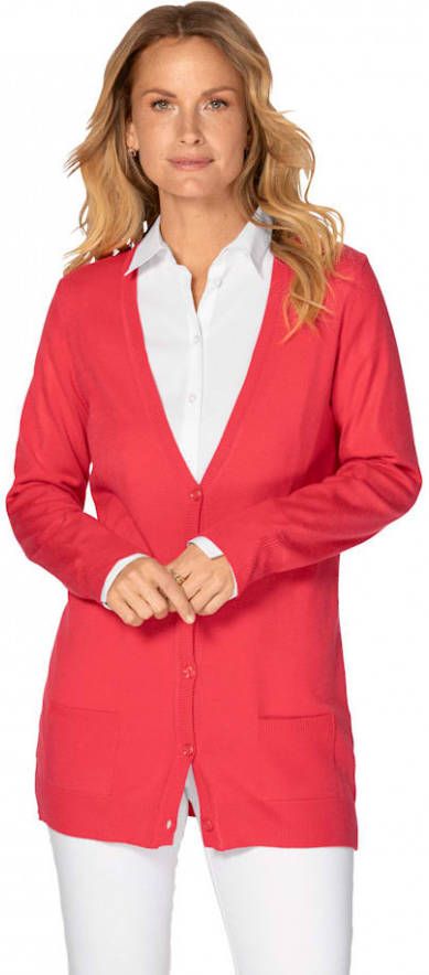 MONA Vest van TRAUMHAFT materiaal Koraal